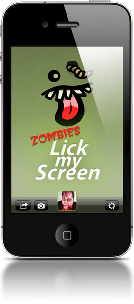 Zombies Lick My Screen